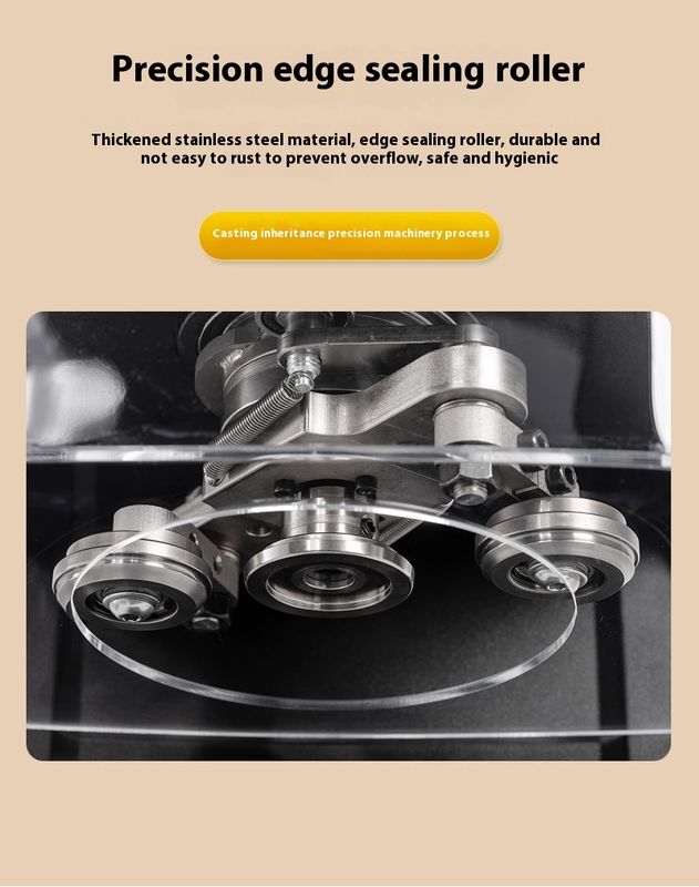 Hot Sale Komersial Soda Can Sealing Machine untuk 250ml-500ml Aluminium PET Can, Easy-Open Lid Can Seamer untuk Beverage Packaging