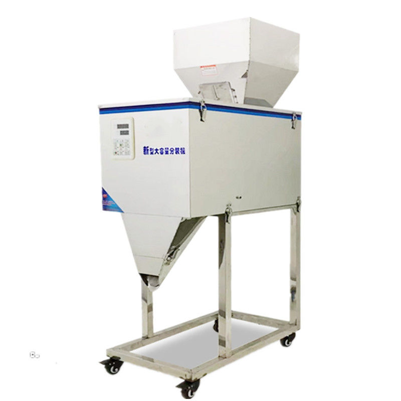 Mesin Pengisian Granule Grain Semi-Automatik Otomatis untuk Gula Gandum Gula Benih Beras dengan Aplikasi Minuman Motor Core Big Hopper