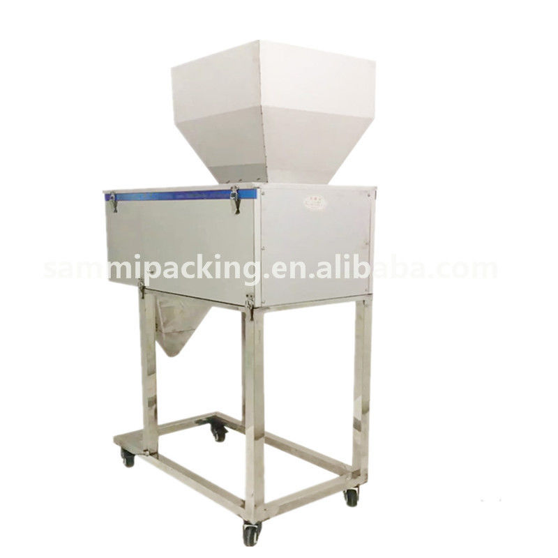 Mesin Pengisian Granule Grain Semi-Automatik Otomatis untuk Gula Gandum Gula Benih Beras dengan Aplikasi Minuman Motor Core Big Hopper