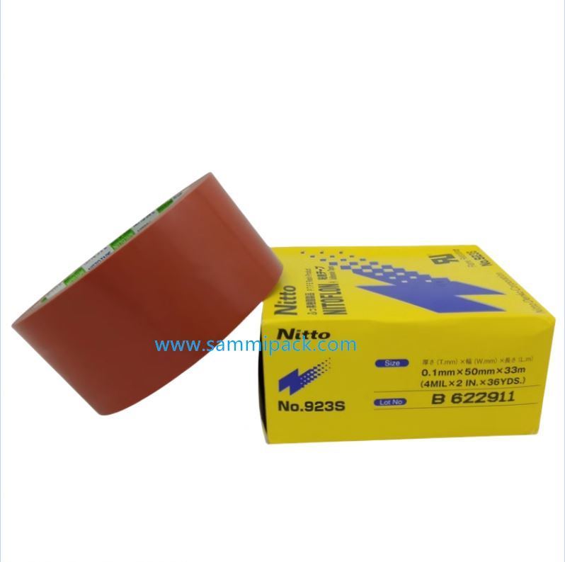 Original Nitto Denko PTFE Film Tape Nitto 923S High Temperature Resistance Tape untuk Mesin Lamimasi