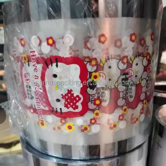 Film Sealing Roll Film untuk cangkir kertas plastik untuk jus susu minuman teh