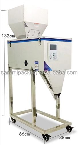 Multi-fungsi 50-3000g Intelligent Powder Food Filler Grain Cereals Sachet Bag Racking Weighing Filling Machine Harga pabrik