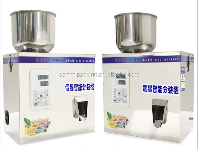 Mesin Pengisi & Pengemas Pil Garam Semi-Otomatis 2-200g dengan Motor Efisien untuk Aplikasi Kimia Bubuk Granular & Minuman