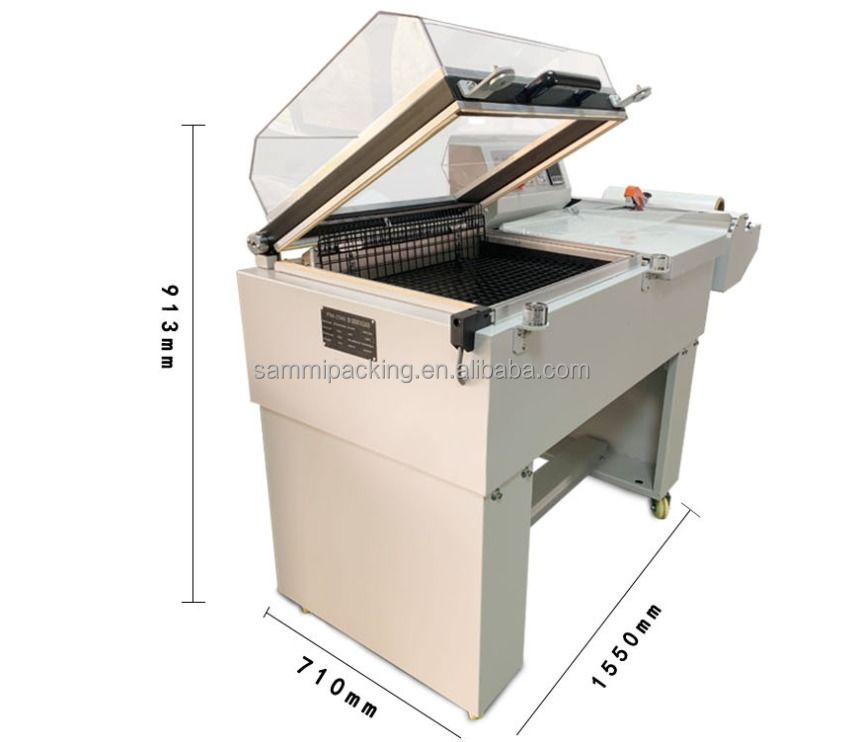 Mesin Pemanas Terowongan Penyusutan FM-5540 2-in-1 untuk Botol/Kotak