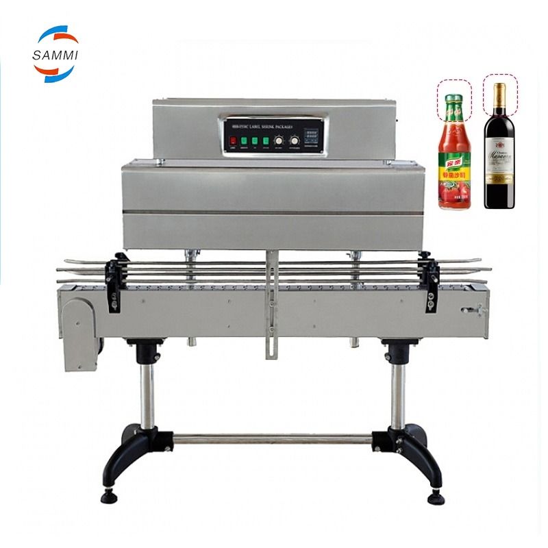 Kualitas tinggi Cap Seal Shrink Packing Machine/ Bottle Cap Shrink Sleeve Label Machine Sleeve Shrink Wrap Machine