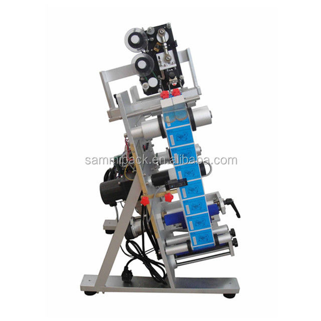 Air mata listrik putaran botol Mesin label unik Baru Semi-otomatis dengan komponen inti motor