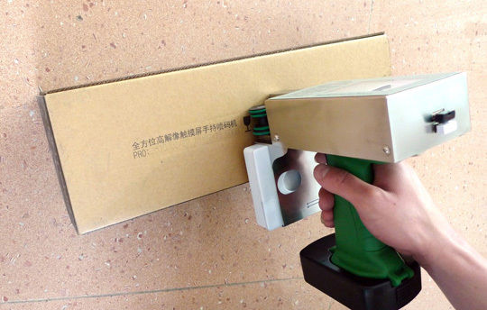 Printer Flatbed Inkjet Efisiensi Tinggi, Mesin Coding Tanggal Kedaluwarsa Printer Inkjet Genggam AU-260