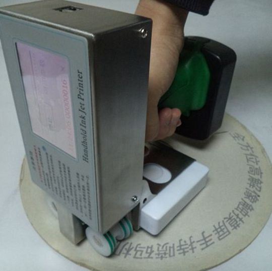 Printer Flatbed Inkjet Efisiensi Tinggi, Mesin Coding Tanggal Kedaluwarsa Printer Inkjet Genggam AU-260