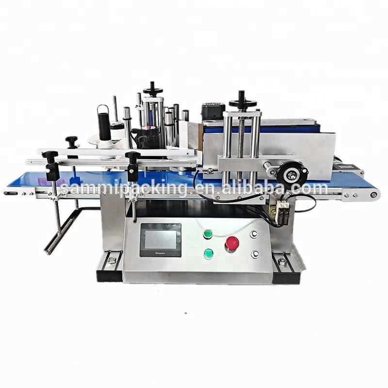 Kualitas tinggi Self Adhesive Labeler Automatic Labeling Machine Label Sticker Machine untuk botol bulat
