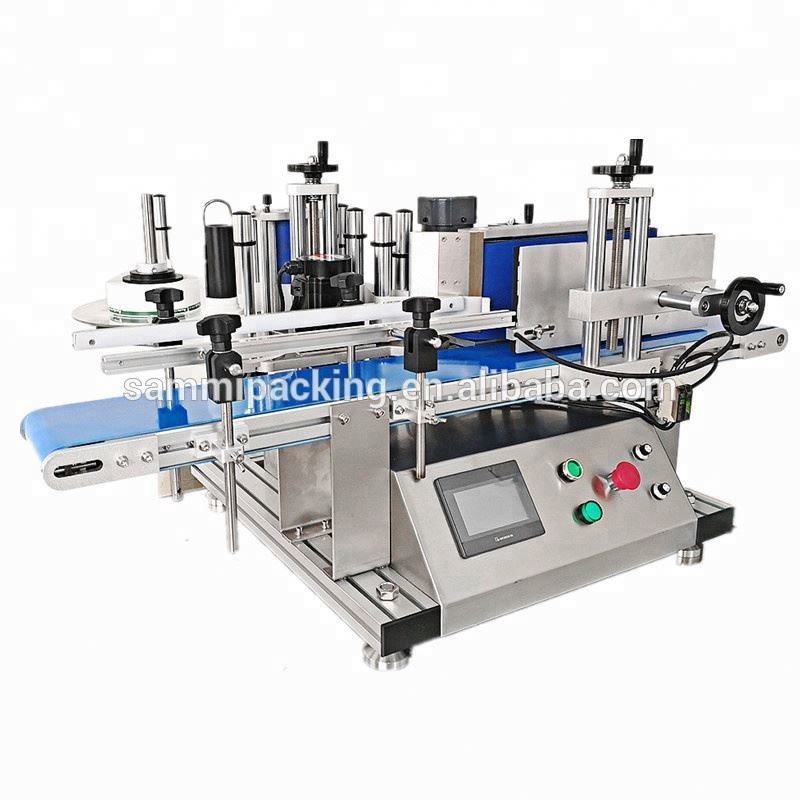 Kualitas tinggi Self Adhesive Labeler Automatic Labeling Machine Label Sticker Machine untuk botol bulat