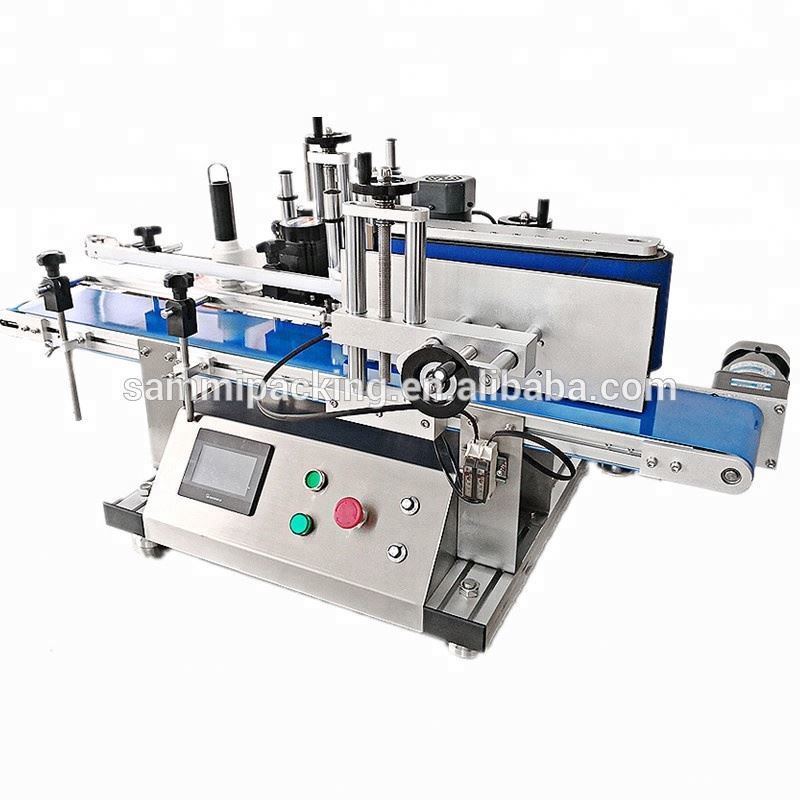 Kualitas tinggi Self Adhesive Labeler Automatic Labeling Machine Label Sticker Machine untuk botol bulat