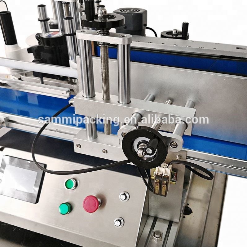 Kualitas tinggi Self Adhesive Labeler Automatic Labeling Machine Label Sticker Machine untuk botol bulat