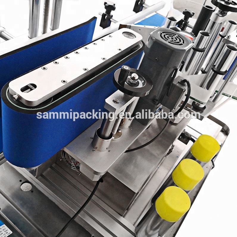 Kualitas tinggi Self Adhesive Labeler Automatic Labeling Machine Label Sticker Machine untuk botol bulat