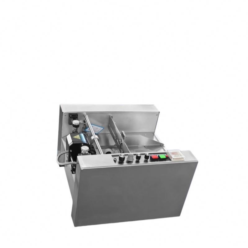 MY-300 Desktop Coding Perlengkapan Pencetakan Mesin Stempel Tanggal Mesin Coding Roda Tinta Padat Baja Karat