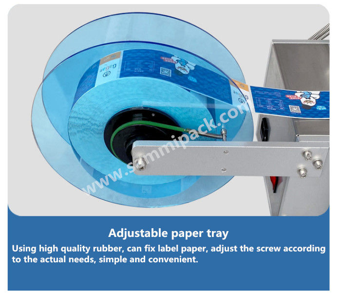 MT-50 Pelabel Botol Bulat Semi-Otomatis, Mesin Pelabelan untuk Kaleng dan Botol Minuman