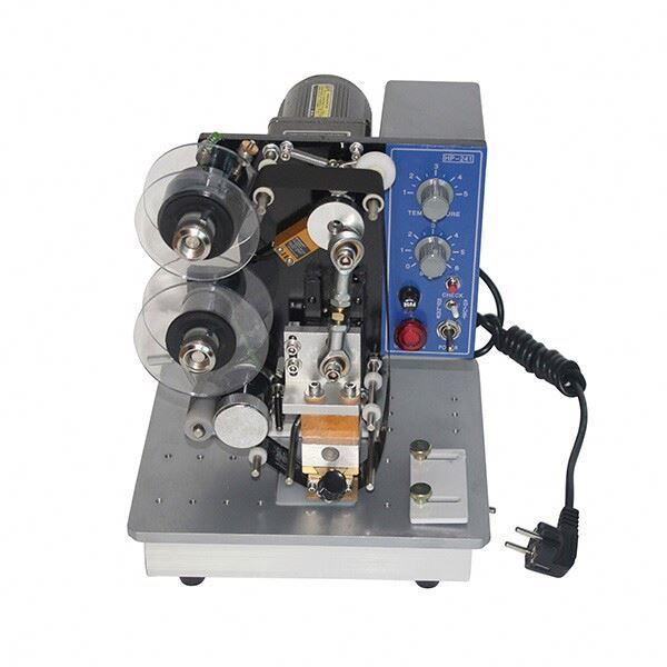 Baru Datang Semi-Automatik Hot Color Ribbon Kode Mesin Pencetakan