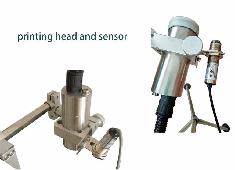 Industri CIJ Inkjet Printer QR Code Batch Number Printing Machine Inkjet CIJ Printer untuk botol kabel kawat Kode kadaluarsa