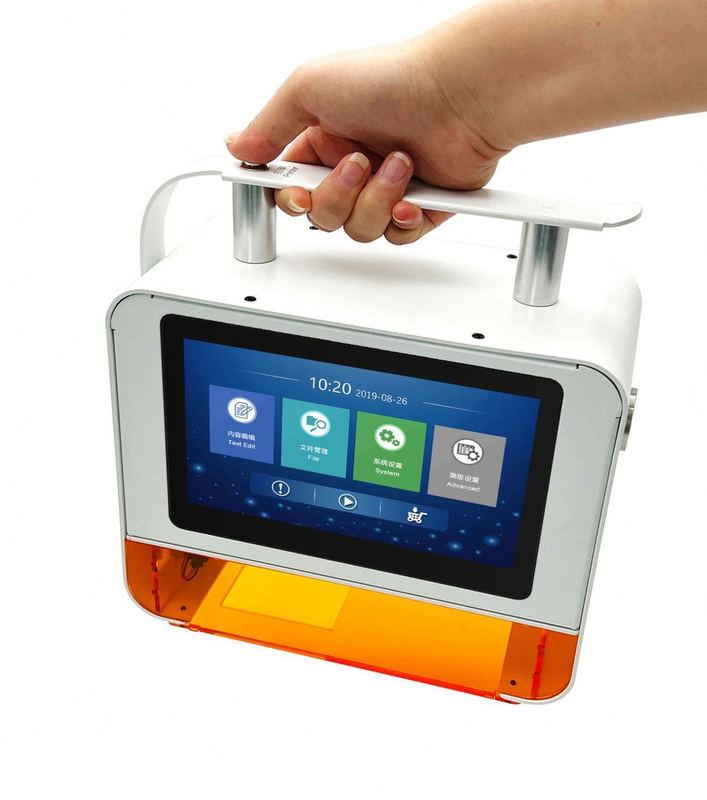 Jaminan 100% Kualitas Baik Portable Desktop Tanggal Logo Kode UV Laser Printer Fiber Laser Marking Machine