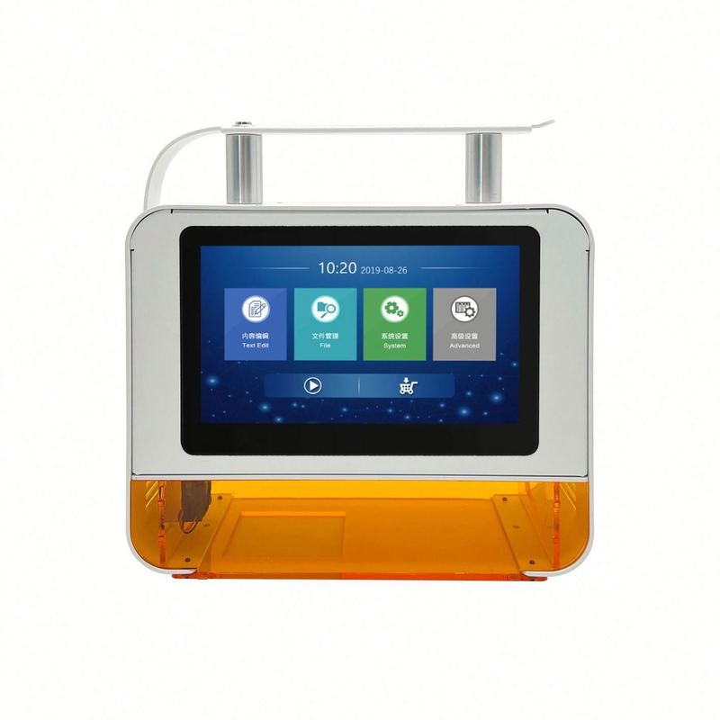 Jaminan 100% Kualitas Baik Portable Desktop Tanggal Logo Kode UV Laser Printer Fiber Laser Marking Machine