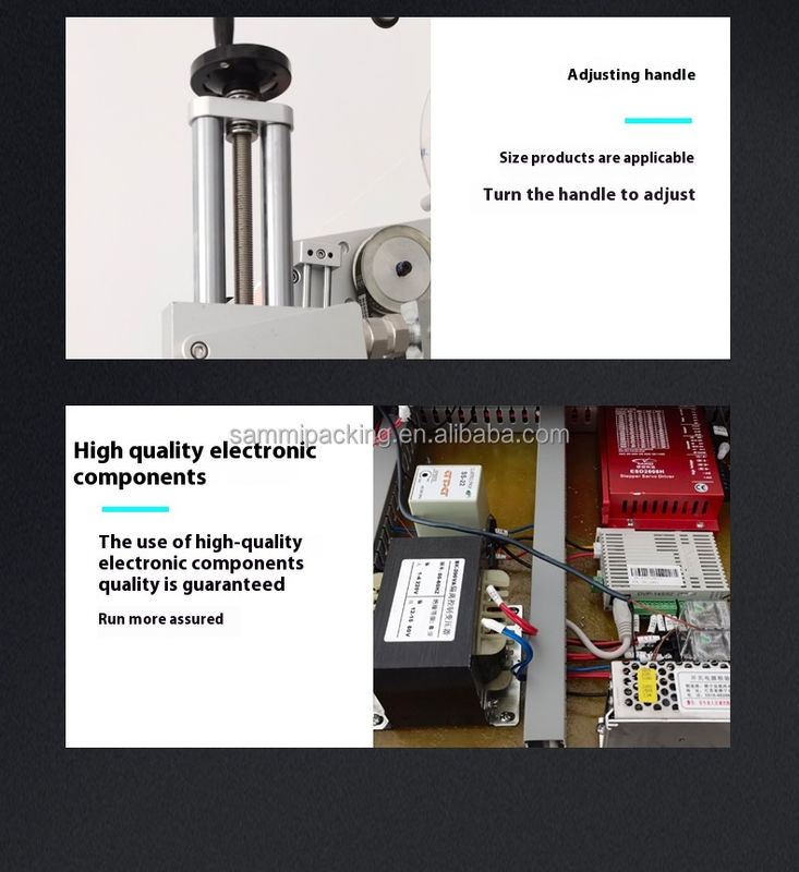 Mesin Pelabelan Akurasi Tinggi Harga Pabrik untuk Botol Datar, Kotak, Kartu, Kantong - Pemasang Stiker Perekat Diri Atas & Bawah