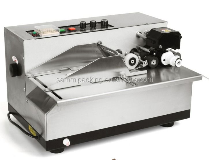 MY-380F Continuous Expiry Date Coder,Mesin Pencetakan Nomor Batch Ink Roll Kecepatan Tinggi untuk Penggunaan Rumah & Pelabelan Industri