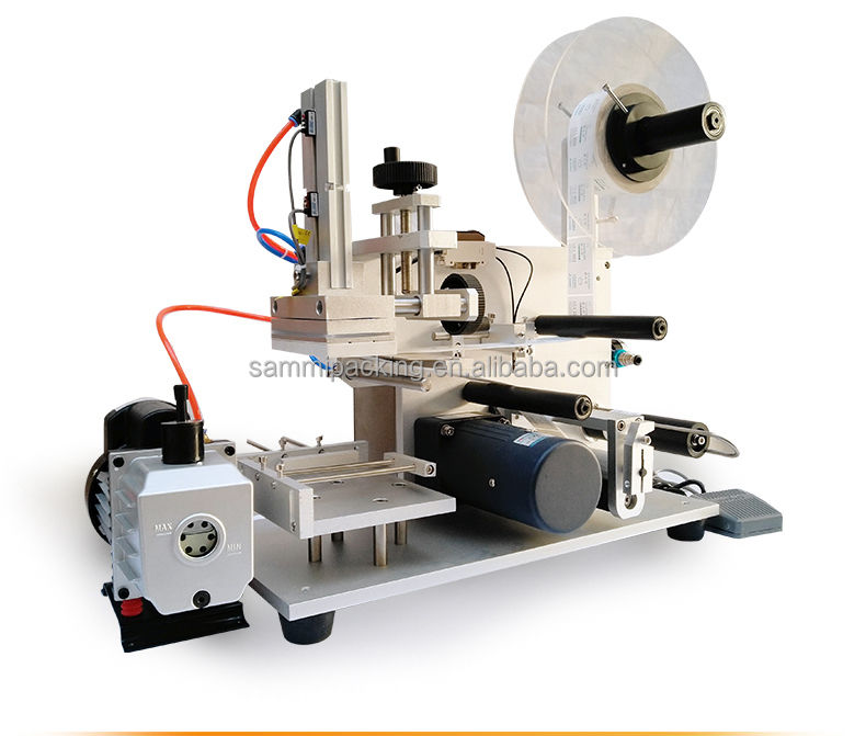 Mesin Stiker Label Profesional Biaya Rendah untuk Bisnis Kecil - Pelabel Semi-Otomatis untuk Botol Persegi & Permukaan Datar