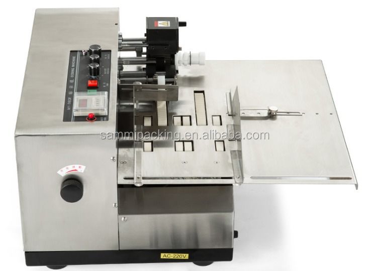 MY-380F Continuous Expiry Date Coder,Mesin Pencetakan Nomor Batch Ink Roll Kecepatan Tinggi untuk Penggunaan Rumah & Pelabelan Industri