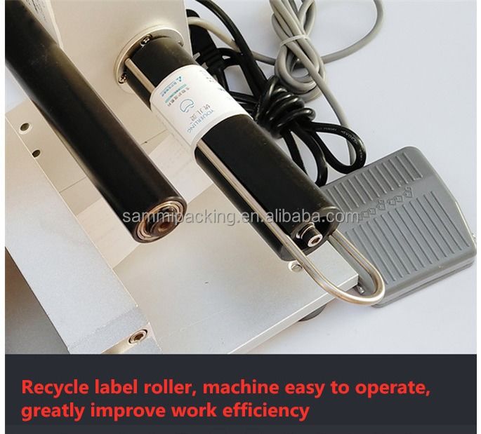 Harga Pabrik Mesin Pelabelan Atas dan Bawah Botol persegi Permukaan Flat Adhesive Label Dispenser Mesin Label Stripper