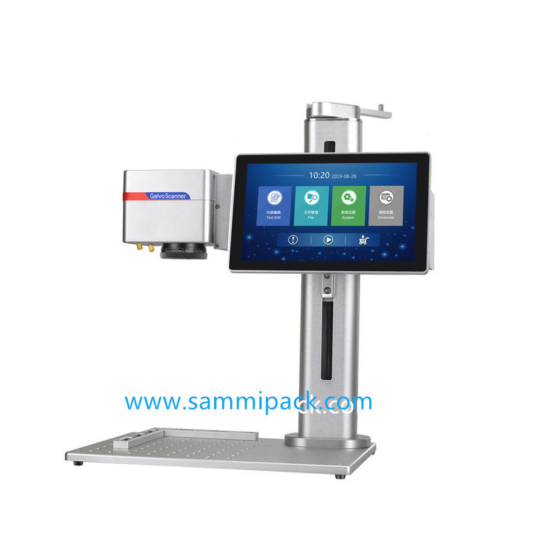 Handheld Portable Mini Fiber Laser Marking Machine untuk Metal 20W 30W Deep Engraving Laser