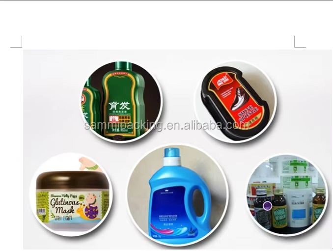 Keakuratan Tinggi Mesin Label Permukaan Datar yang Stabil Botol persegi, kotak Multi-sided Compact Label Sticker untuk Bisnis Kecil
