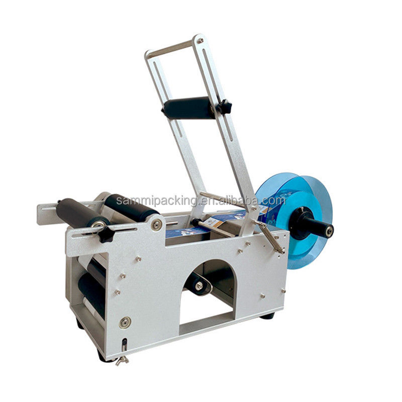 Jual Baik MT-50 Kaca dan Plastik Botol Bulat Manual Perekat Sticker Label Mesin