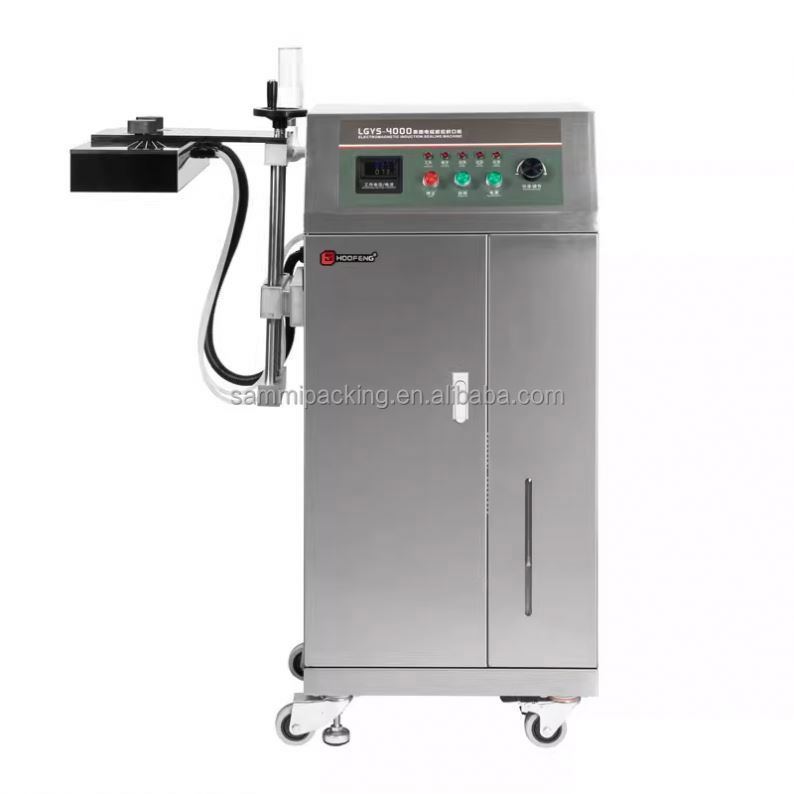 Mesin Segel Induksi Kontinu Otomatis Electromagnetic Induction Heat Sealer untuk Botol Plastik Kecil
