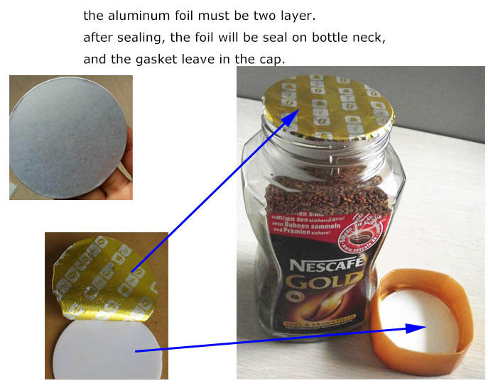 Mesin Segel Foil Aluminium Induksi Manual Dgyf-500A Mesin Segel Induksi Genggam