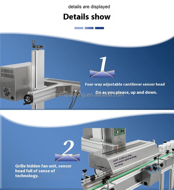 Mesin Segel Induksi Elektromagnetik Otomatis Botol Jus Plastik Mesin Segel Foil Aluminium Botol Kaleng