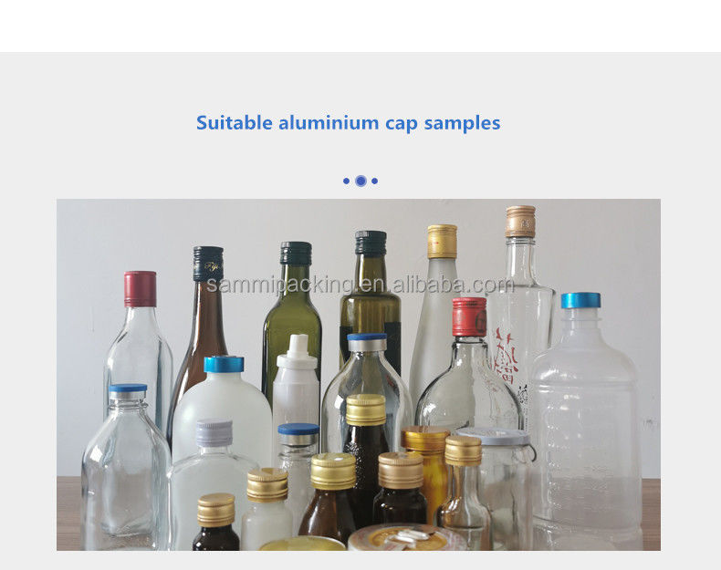 Mesin Penutup Botol Anggur Ropp DK50 Semi Otomatis Mesin Penutup Tutup Sekrup Logam Ropp Botol Anggur Tutup Aluminium Crimping