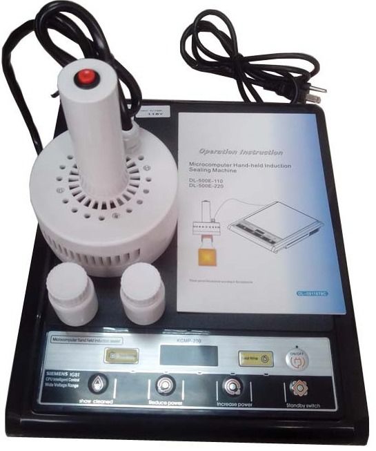 DL-500E Hand Held Induction Sealer, Mesin Segel Botol Induksi untuk Aluminium Foil