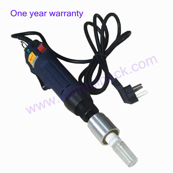 Mesin Penutup Botol Listrik yang Bisa Dibawa Dengan Tangan Otomatis Dengan Cincin Keamanan Alat Penutup Botol Plastik