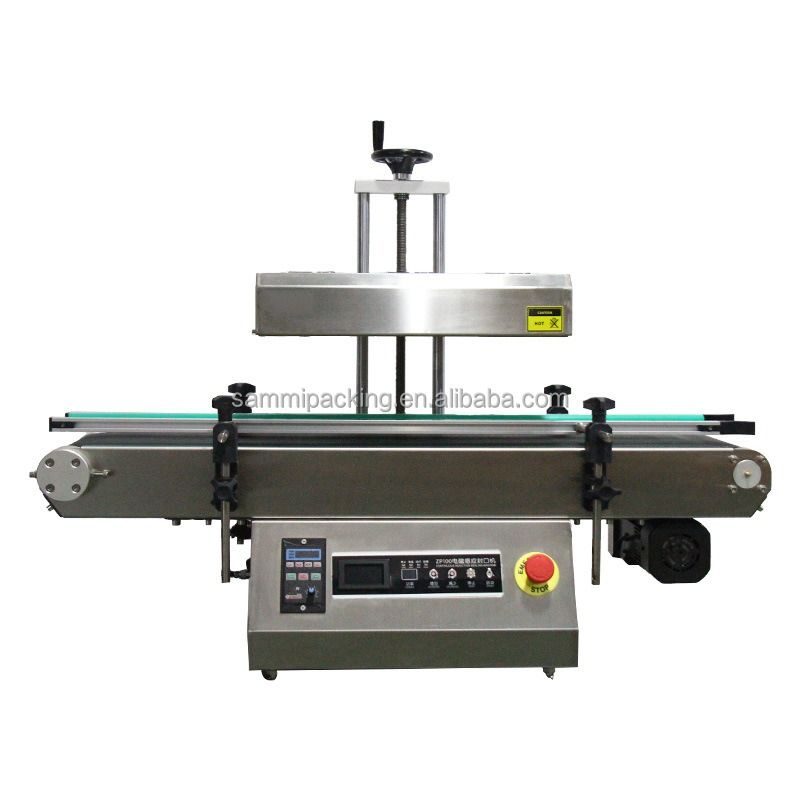 Aluminium foil mesin penyegelan induksi panas Cap Induksi Sealer untuk botol Kaleng untuk mesin kemasan minuman