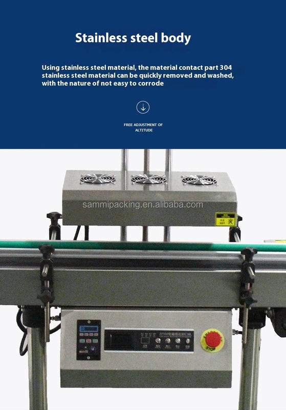 Aluminium foil mesin penyegelan induksi panas Cap Induksi Sealer untuk botol Kaleng untuk mesin kemasan minuman