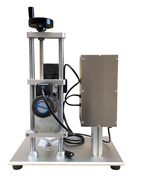 Mesin Penutup Desktop Serbaguna Semi-Otomatis untuk Botol Plastik Sistem Pengencangan Tutup Sekrup Elektrik Harga Bagus