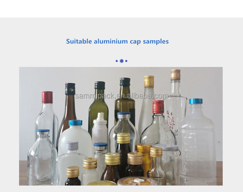 Mesin Penutup Ropp Semi Otomatis yang Mudah Dioperasikan untuk Botol Kaca Anggur Botol Tutup Botol Minuman Keras Wiski