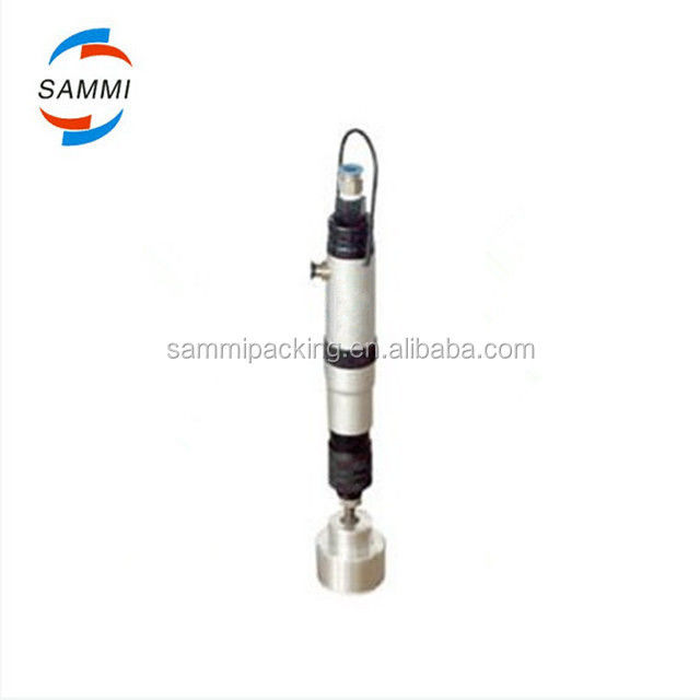 Portable Pneumatic Single Head Screw Pet Bottle LId Lock Capping Machine untuk Sekrup Plastik