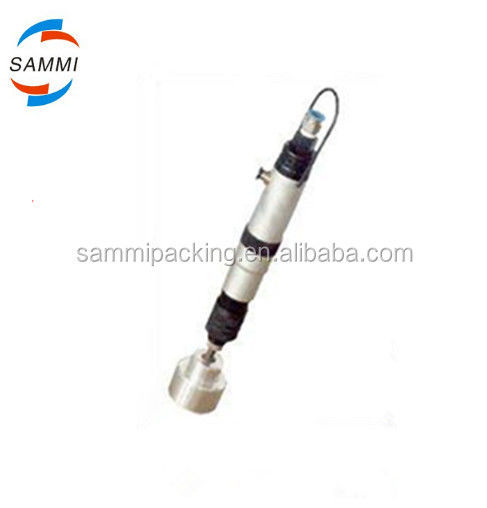 Portable Pneumatic Single Head Screw Pet Bottle LId Lock Capping Machine untuk Sekrup Plastik