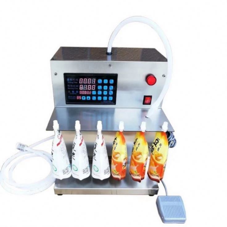 Tomato Paste Ketchup Sachet Packing Machine Spout Pouch Filler Sauce Stand Up Pouch Liquid Filling Machine