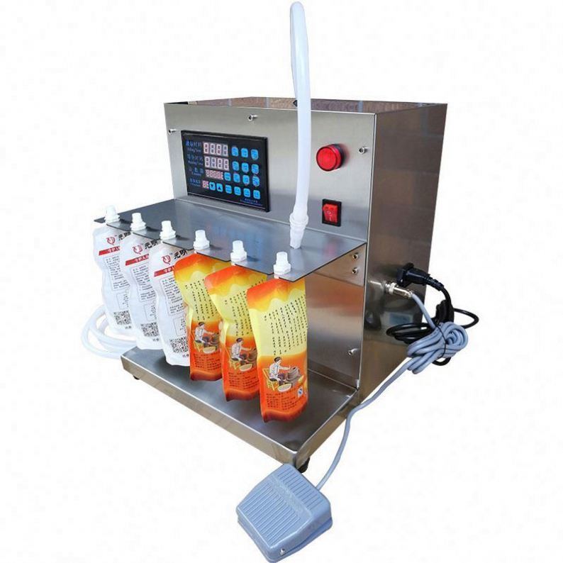 Tomato Paste Ketchup Sachet Packing Machine Spout Pouch Filler Sauce Stand Up Pouch Liquid Filling Machine