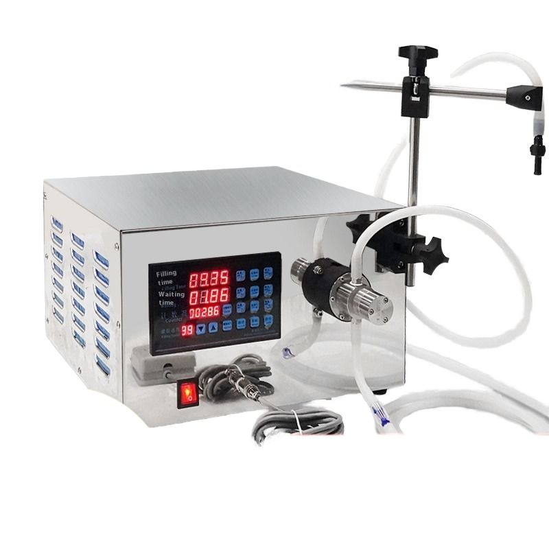 Mesin Penuh Pompa Magnetik Semi Otomatis Sedikit Tahan Korosi Penuh Dispenser Agen Air Alkohol