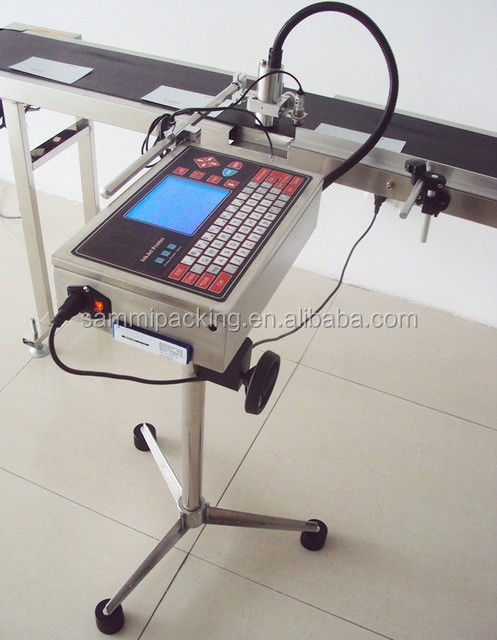 Mesin Kode Inkjet Berkualitas Tinggi / Printer Tanggal kadaluarsa Dengan Printer Inkjet Resolusi