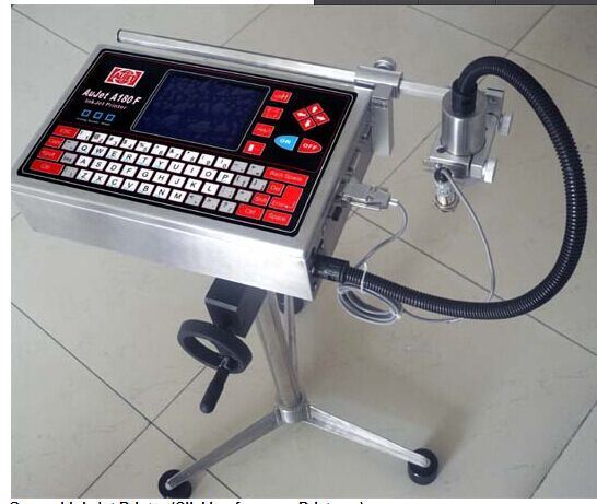 Mesin Kode Inkjet Berkualitas Tinggi / Printer Tanggal kadaluarsa Dengan Printer Inkjet Resolusi