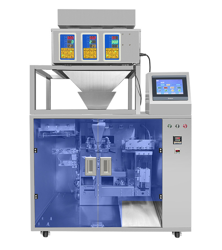 Desain Baru Full Automatic Stand Up Bag Bag Granule Pengisian dan Sealing Packing Machine Harga Pabrik