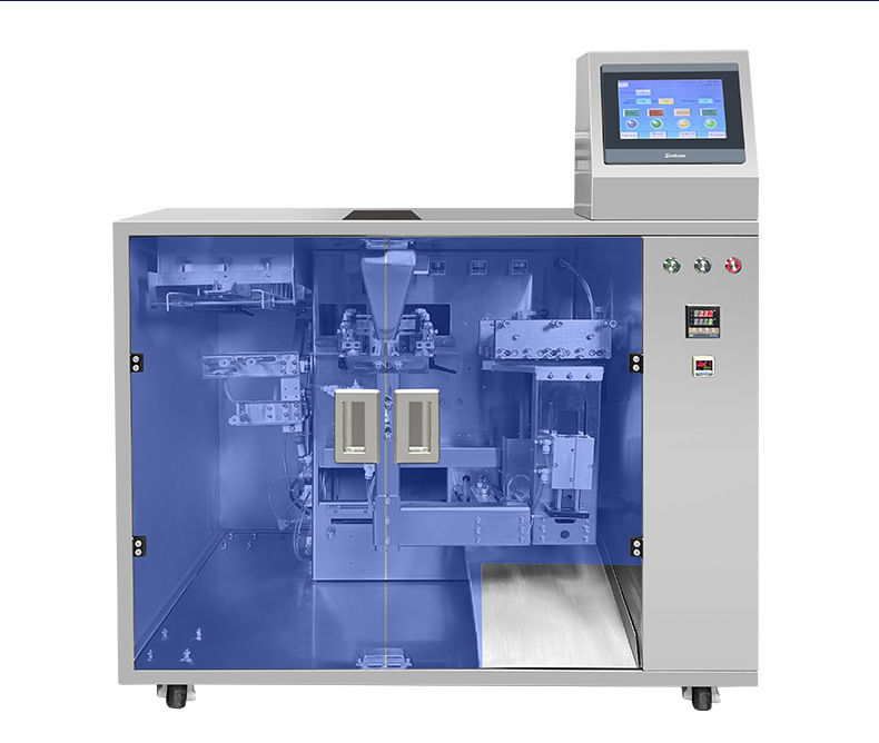 Mesin Pengemas Sayuran Buah Beras Jagung Benih Kantong Kemasan Siap Pakai Stand Up Zipper Pouch Mesin Pengemas Otomatis